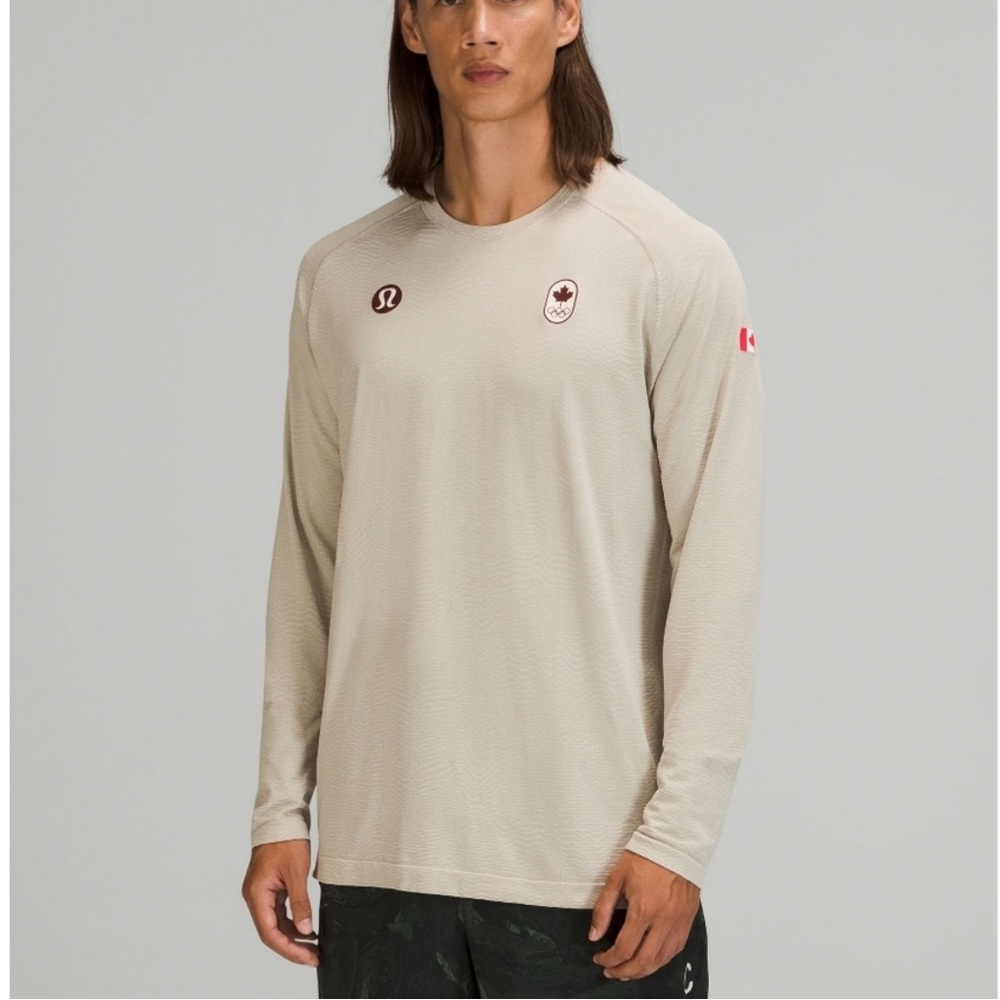 Lululemon Team Canada Metal Vent Tech Long Sleeve 2.0 COC Logo